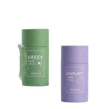 Skin8Co. - Green Tea & Eggplant Deep Cleansing Masks Sticks (Pore Opening - Dirt Removing)