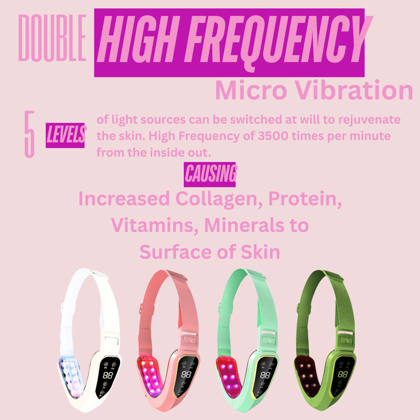 Skin8Co. - Face & Neck Lifting Massager (Facial Rejuvenation)