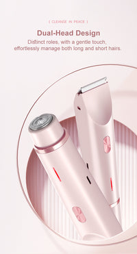 Skin8Co. - Double-Head Trimmer (Versatile Hair Removal)(Rechargable)