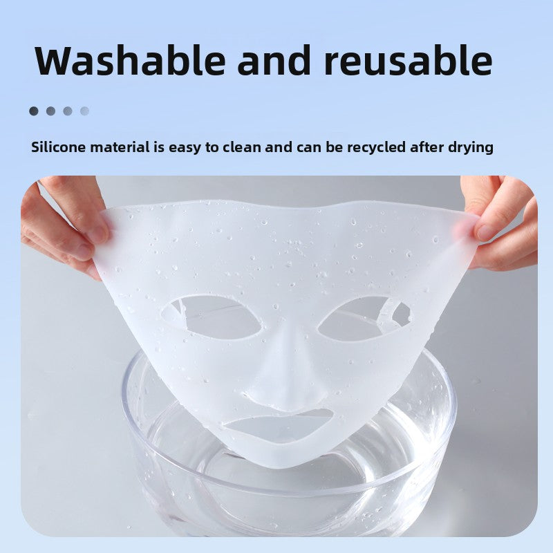 Skin8Co. - Reusable 3D Silicone Facial Mask Cover
