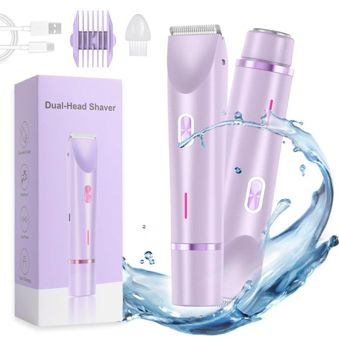 Skin8Co. - Double-Head Trimmer (Versatile Hair Removal)(Rechargable)